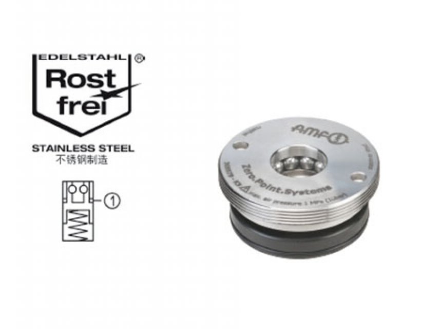 內(nèi)置安裝型零點(diǎn)定位器，圓形，螺紋旋緊