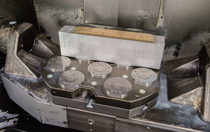 AMF零點(diǎn)定位系統(tǒng)用于模具裝夾